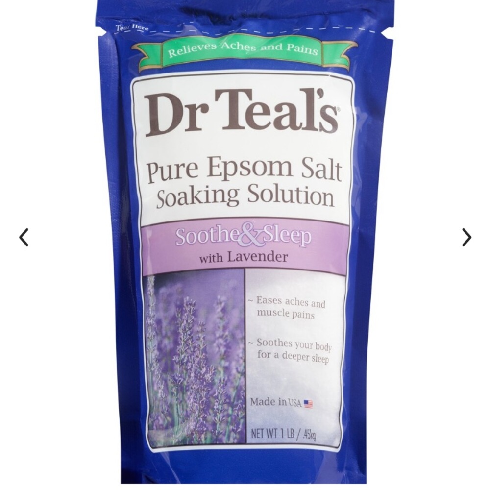 🌷10/$15 NEW Dr.Teal’s pure epsom salt soaking solution
